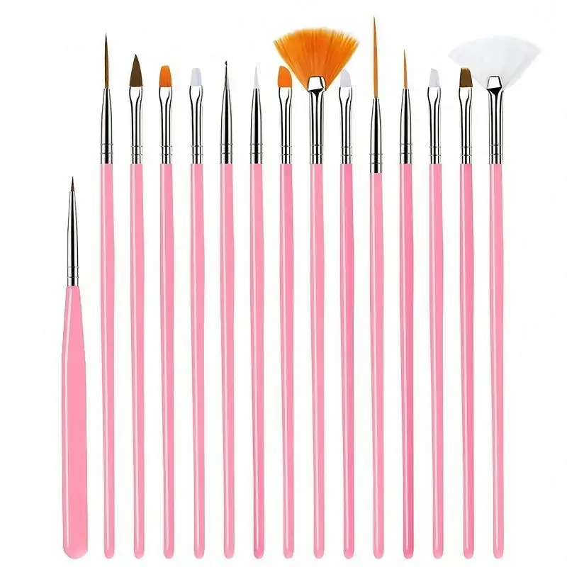 Detailing Brush Set - 15-teiliges Set mit feinen Detailpinseln –
