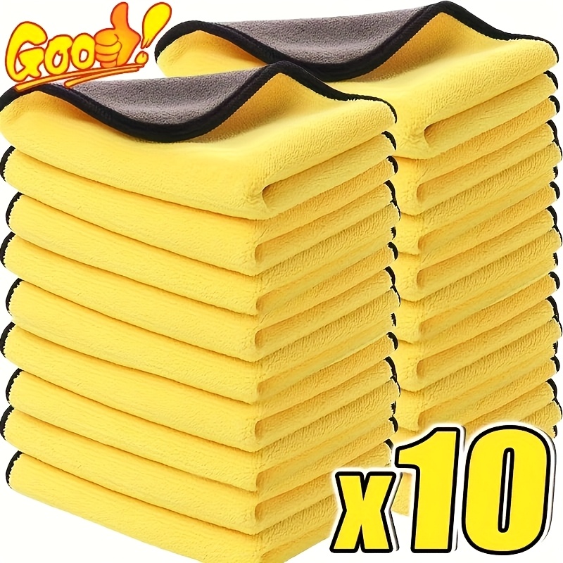 Microfiber Towel Detailing - 3/5/10Pcs Auto Waschen Mikrofaser Handtuch 30*30CMCar