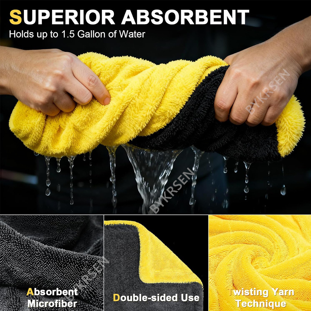 1800GSM Übergroßes Mikrofaser- – Microfiber Towel Detailing Bewertung und Preis